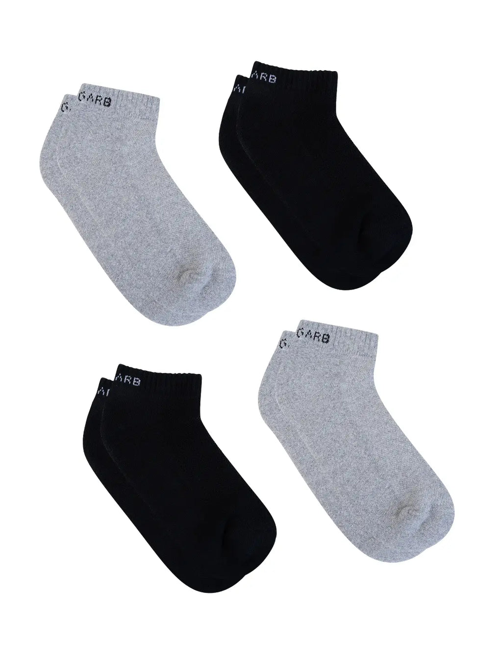 Low Ankle Socks for Men and Women Pack of 4 Pairs